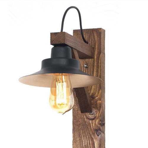 دیوار کوب چوبی طرح کلاسیک کد 102