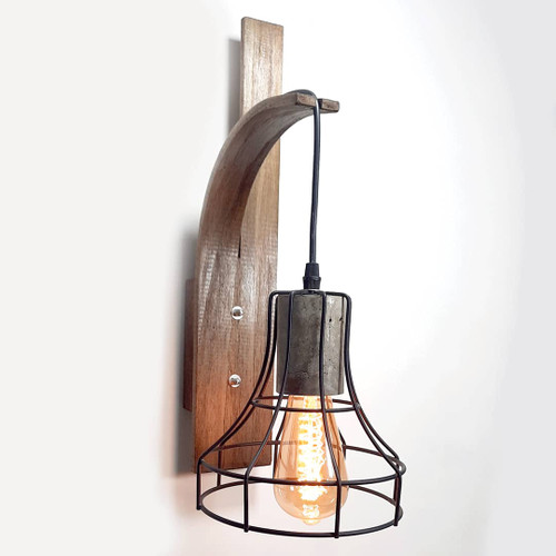 دیوار کوب چوبی طرح کلاسیک کد 103