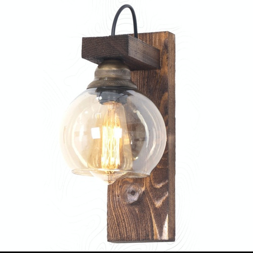 دیوار کوب چوبی طرح کلاسیک کد 106