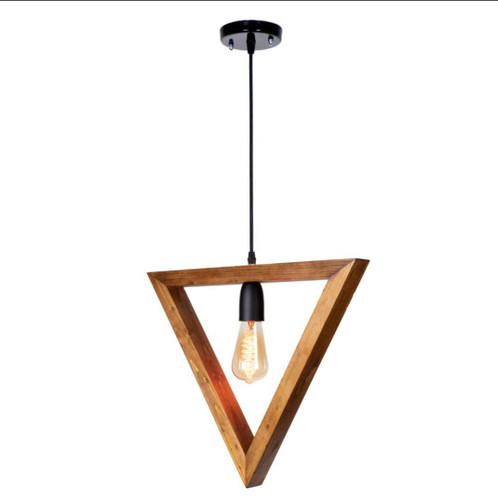 لوستر سقفی چوبی کلاسیک کد 100