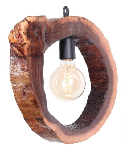 لوستر سقفی چوبی مدل کنده درخت کلاسیک کد 102